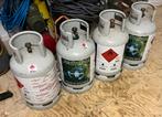 4 Antargaz Gasflessen - Zo Goed Als Leeg, Ophalen of Verzenden, Zo goed als nieuw