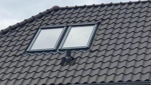 Velux dakvenster, dakraam leveren en plaatsen, Doe-het-zelf en Verbouw, Dakpannen en Dakbedekking, Zo goed als nieuw, Zwart, 15 m² of meer