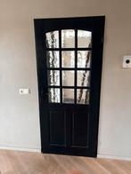 2 zware oude houten binnendeuren, Doe-het-zelf en Verbouw, Deuren en Horren, Ophalen, Gebruikt, 80 tot 100 cm, Binnendeur