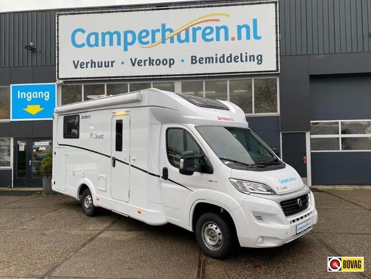 Dethleffs Just 90 T 6812 EB (56), Caravans en Kamperen, Campers, Bedrijf, tot en met 4, Half-integraal, Dethleffs, Diesel, Handgeschakeld