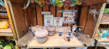 Eikelnoten en schapen kaarsen beschikbaar voor biedingen