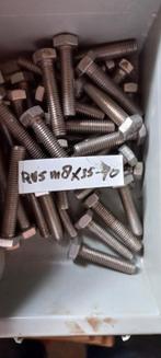 RVS boutjes M8 x 35/30 mm., Ophalen of Verzenden, Nieuw