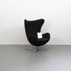 2 Fritz Hansen Egg Chair Zwart Nieuw in de doos, Huis en Inrichting, Ophalen of Verzenden, Nieuw, Stof