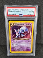 Dark Espeon Holo - Neo Destiny - PSA 6 Pokemon WOTC, Ophalen of Verzenden, Gebruikt