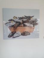 Oesterschilderij - Stilleven van Dibond, Antiek en Kunst, Ophalen of Verzenden