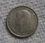 Nederland 10 cent 1897., Postzegels en Munten, Munten | Nederland, Verzenden, Zilver, 10 cent, Koningin Wilhelmina