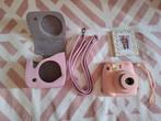 Instax mini 8 roze met toebehoren, Ophalen, Gebruikt, Overige merken