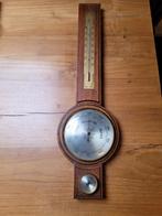 Antieke Barometer met Thermometer, Ophalen, Gebruikt, Barometer