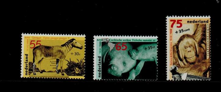 1399-1401 Zomerzegels 1988 Postfris, Postzegels en Munten, Postzegels | Nederland, Postfris, Na 1940, Verzenden