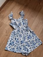 Jumpsuit XS blauw wit bloem nieuw!, Kleding | Dames, Jumpsuits, Ophalen of Verzenden, Zo goed als nieuw, Maat 34 (XS) of kleiner