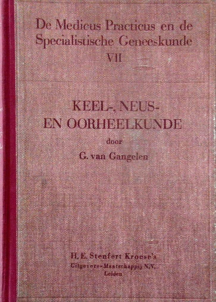 Keel-, neus- en oorheelkunde, Antiek en Kunst, Antiek | Boeken en Bijbels, Ophalen of Verzenden
