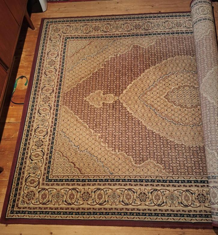 Vloerkleed met Perzisch patroon, Huis en Inrichting, Stoffering | Tapijten en Kleden, Gebruikt, 200 cm of meer, 200 cm of meer