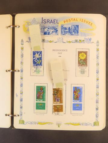 ISRAËL in speciaal album, veel gebruikt Full Tab (J32) - 2/2 beschikbaar voor biedingen