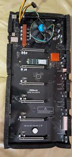 Asrock h510 pro btc+ mining, met i7 11600T en 32gb ram, Ophalen of Verzenden, Zo goed als nieuw, DDR4