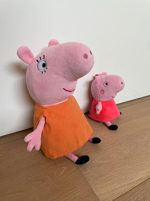 Twee lieve Peppa pig knuffels, Kinderen en Baby's, Speelgoed | Knuffels en Pluche, Gebruikt, Overige typen, Ophalen of Verzenden