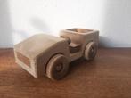 Blank houten Jukka speelgoed Jeep Auto, Kinderen en Baby's, Speelgoed | Houten speelgoed, Ophalen of Verzenden, Zo goed als nieuw