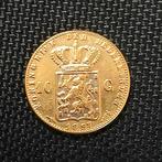 (BLACK FRIDAY 50%) 5Wilhelmina 10 Gulden naslag tientje 1897, Postzegels en Munten, Verzenden, Goud, Koningin Wilhelmina, Losse munt