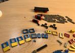 Lego trein onderdelen jaren 80, lampje +onderdelen van 7710., Ophalen of Verzenden, Gebruikt