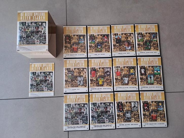DVD Box - Beste Spelers Aller Tijden - 12 DVD's, Cd's en Dvd's, Dvd's | Overige Dvd's, Gebruikt, Boxset, Ophalen of Verzenden