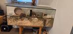 2 hamsters met hamster scaping terrarium, Dieren en Toebehoren, Minder dan 60 cm, Kooi, Minder dan 75 cm, Ophalen of Verzenden