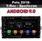 Radio navigatie android 9.0 octacore VW Polo T-Roc Sportsvan, Auto diversen, Ophalen, Nieuw