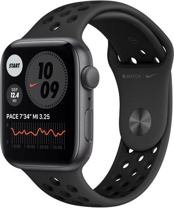Apple Watch SE Nike (44mm) Grijs (Zwart) beschikbaar voor biedingen