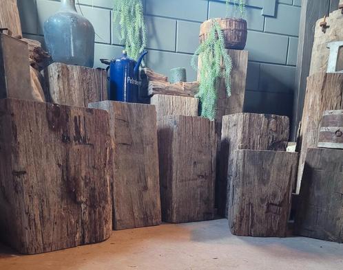 Xxl Meerpalen Meerpaal dikte 40x40, Huis en Inrichting, Woonaccessoires | Zuilen en Pilaren, Zo goed als nieuw, Ophalen