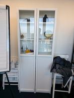 2 Kleine Vitrine Boekenkasten, Huis en Inrichting, Kasten | Vitrinekasten, 100 tot 150 cm, Modern, 25 tot 50 cm, Glas
