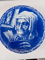 Wandbord Delfts Blauw, Antiek en Kunst, Ophalen