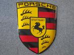 PORSCHE EMAILLE RECLAMEBORD, Verzamelen, Merken en Reclamevoorwerpen, Ophalen, Zo goed als nieuw, Reclamebord