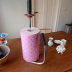 Vintage industriële papierrolhouder / poetsrolhouder, Ophalen of Verzenden, Gebruikt