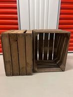Houten Fruitkratjes - 6 Stuks, Huis en Inrichting, Woonaccessoires | Kisten, Ophalen, Gebruikt, Grenenhout, Minder dan 50 cm