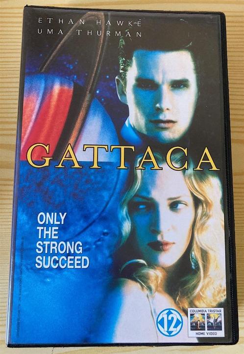 vhs Gattaca met Ethan Hawke en Uma Thurman (Video), Cd's en Dvd's, VHS | Film, Zo goed als nieuw, Science Fiction en Fantasy, Vanaf 12 jaar