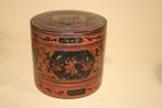 Antieke lakwerk Betel doos Shiri doos Kun it Birma, Antiek en Kunst, Ophalen of Verzenden