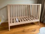 Leander Linea ledikant 60x120cm beuken evt incl bumper, Kinderen en Baby's, Babywiegjes en Ledikanten, Ophalen, Zo goed als nieuw