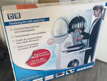 Scanpart tussenstuk voor wasmachine en droger met werkblad  beschikbaar voor biedingen