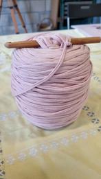 Zpagetti garen 750gr roze, Hobby en Vrije tijd, Breien en Haken, Ophalen of Verzenden, Zo goed als nieuw, Breien of Haken, Wol of Garen