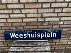 Straatnaambord. Metaal (geen emaille) 90x15, Verzamelen, Ophalen of Verzenden, Zo goed als nieuw, Reclamebord