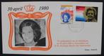 Royalty : Koningin Beatrix - inhuldiging 1980, Verzamelen, Verzenden, Nederland, Kaart, Foto of Prent