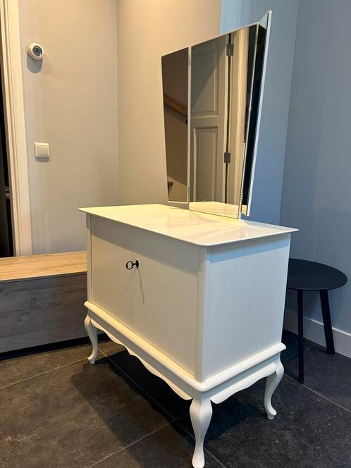 Kast met spiegel / Kaptafel, Huis en Inrichting, Tafels | Kaptafels, Gebruikt, Hout, Ophalen