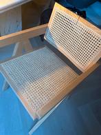 J-line Rotan Stoel 4 stuks Pierre Jeanneret, Huis en Inrichting, Stoelen, Ophalen, Overige kleuren, Nieuw, Eén