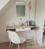 Jysk bureau Eikenhout, Ophalen, 50 tot 100 cm, Zo goed als nieuw, Minder dan 100 cm