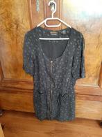 Maison Scotch zwarte jurk maat 2, Zwart, Zo goed als nieuw, Maat 36 (S), Boven de knie