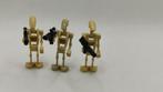 3 star wars droids figuren, Verzamelen, Star Wars, Ophalen of Verzenden, Zo goed als nieuw, Actiefiguurtje