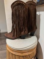 Cowboy laarzen  chocobruin NIEUW, Ophalen, Zo goed als nieuw, Zwart, Hoge laarzen