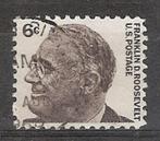 USA, Franklin D. Roosevelt, 1965-66., Postzegels en Munten, Postzegels | Amerika, Verzenden, Gestempeld, Noord-Amerika