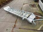 Layher aluminium bordestrap met leuningen., Ophalen, Zo goed als nieuw, 4 meter of meer