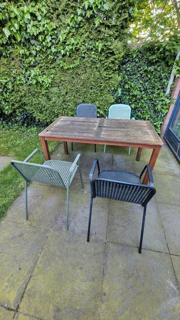 4 x tuinstoelen prijs per stuk 