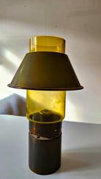 koperen olielamp met glazen kapje, Antiek en Kunst, Antiek | Lampen, Ophalen