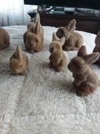 9 Flocks haasjes Pasen decoratie, Ophalen of Verzenden